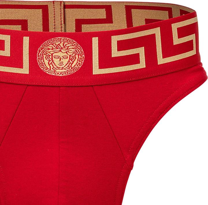 Produktbild Versace Underpants Thong Jersey Topeka Bi-Stretch Cotton Organic New Logo (L, Einzelpack)