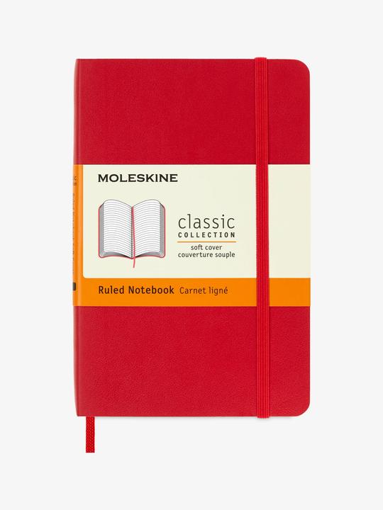 Image du produit Moleskine Carnet de notes Pocket (Spécial, À rayures, Couverture souple)