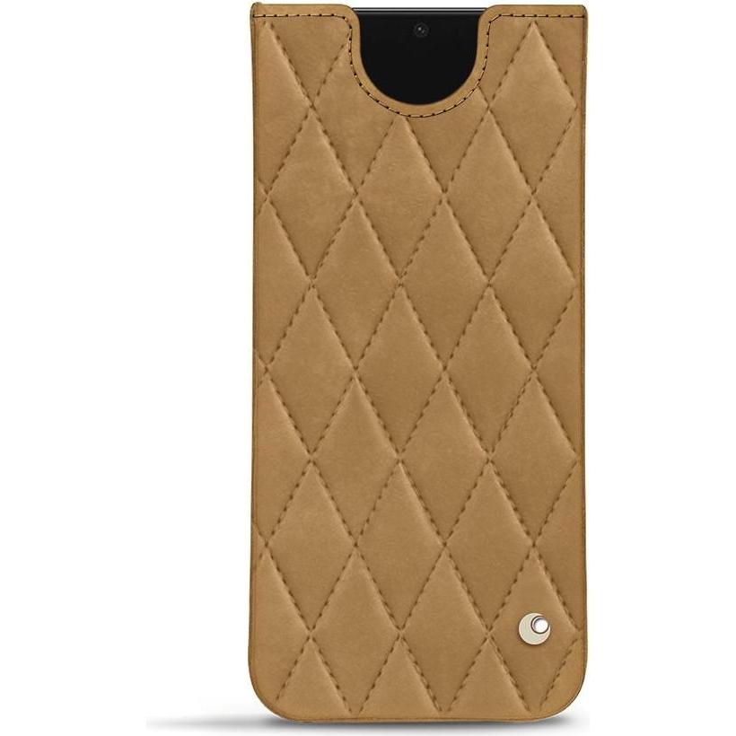 Noreve Lederschutzhülle (Samsung Galaxy S22 Ultra), Smartphone Hülle, Braun