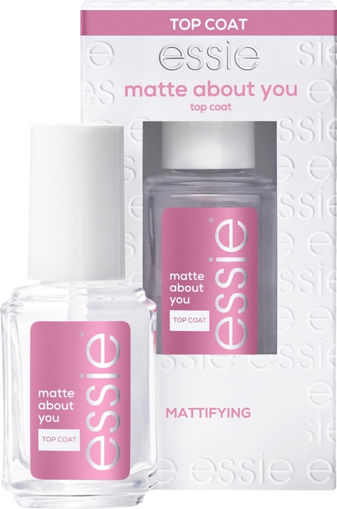 Produktbild Essie Top Coat matte about you - Matte Nagel-Überlack Transparent (Matte about you)