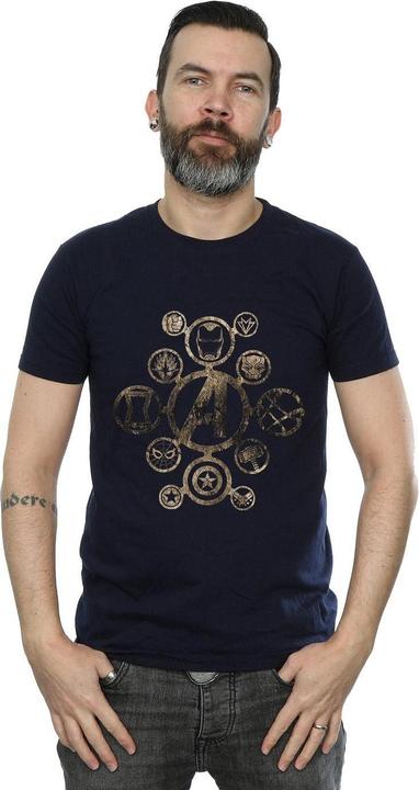 Image du produit Universal Textiles T-shirt en coton pour hommes avec icônes (3XL)