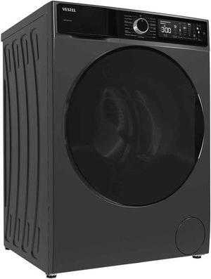 Produktbild Vestel Waschmaschine WMI89341DX 8kg/1400Umin bk A (Speditionsversand) (8 kg, Links)
