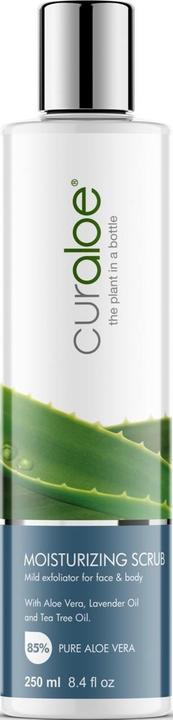 Curaloe Moisturizing Scrub 85% Aloe Vera