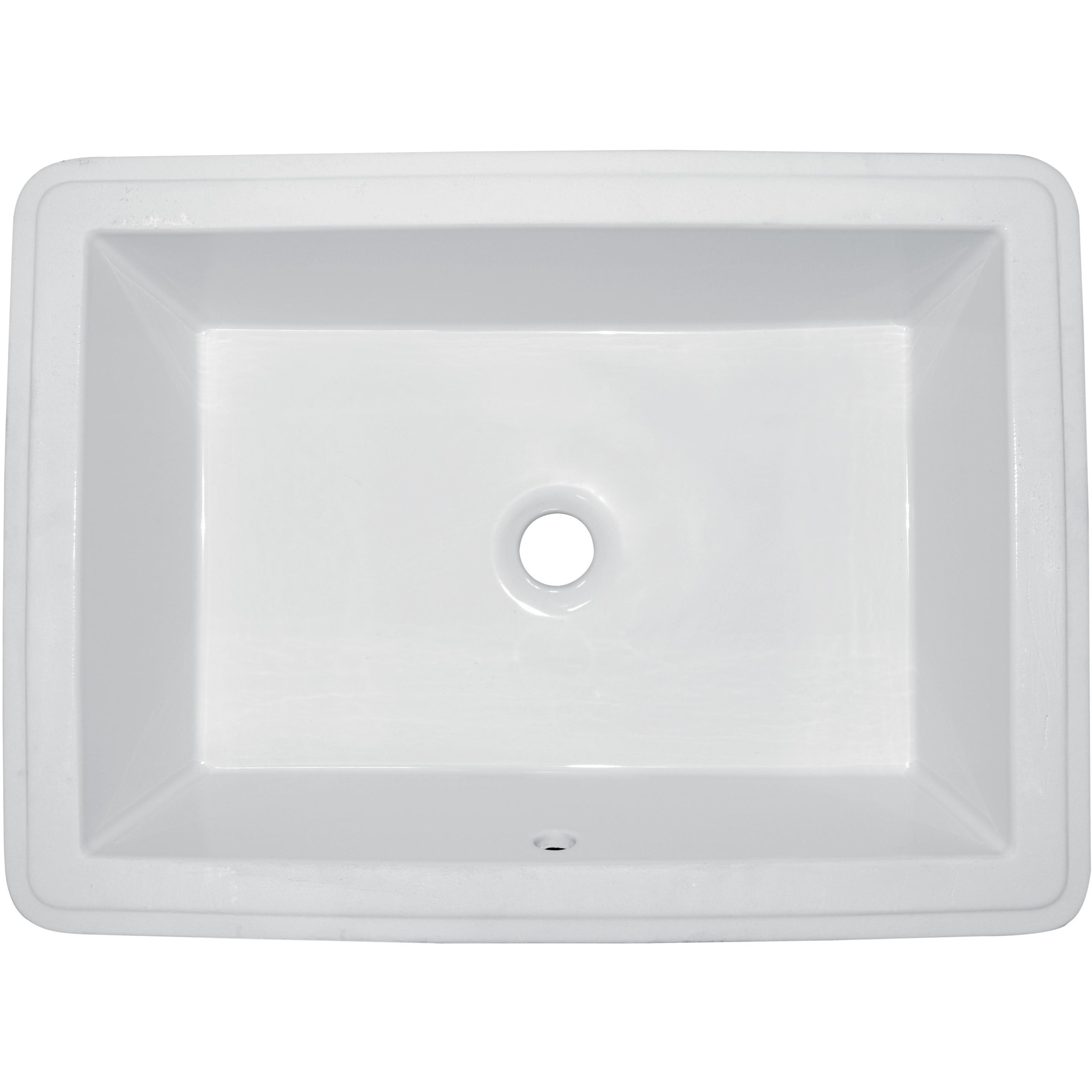 Ideal Standard, Waschbecken, IDS Einsatzwaschtisch STRADA 595x435x170mm weiss (595 mm, 430 mm)
