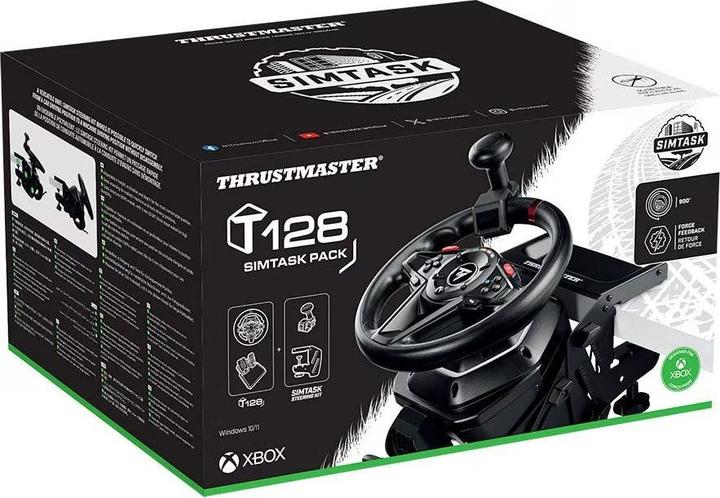 Actual product image Thrustmaster T128 SimTask Pack (Windows, Xbox One S, Xbox One X, Xbox Series S, Xbox Series X)