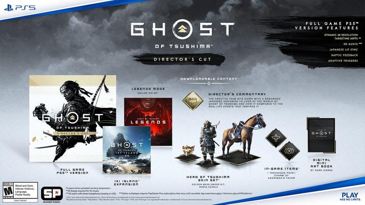 Actual product image Sony Ghost of Tsushima Director's Cut (PS5, Multilingual)