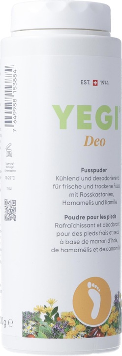 Produktbild Yegi Fusspuder Pdr (Fussdeodorant & -puder, 100 ml)