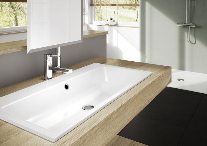 Produktbild Kaldewei Puro Einbauwaschtisch 3152 900x460x14 mm (1022 mm, 561 mm)