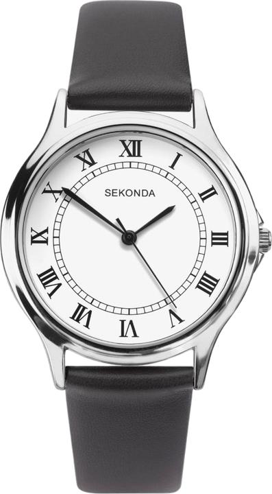 Produktbild Sekonda Quarz Lederarmbanduhr, Für Herren