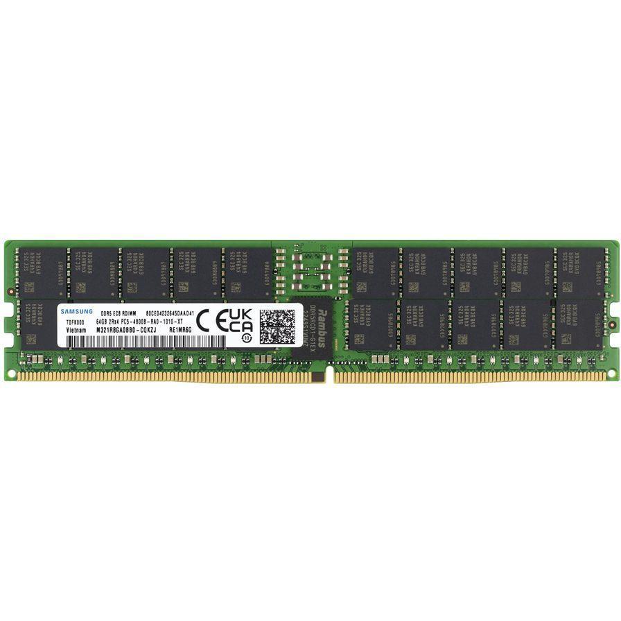 Samsung M321R8GA0BB0-CQK (1 x 64GB, 4800 MHz, DDR5-RAM, DIMM), RAM, Grün
