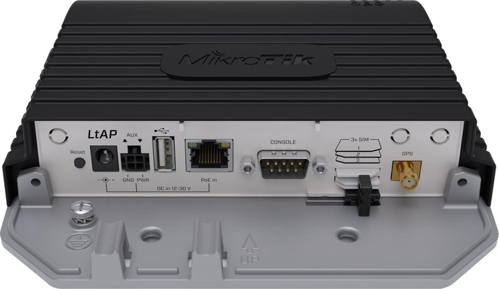 Immagine prodotto MikroTik RBLTAP-2HND&R11E-LTE6 - Kit LtAP LTE - Punto di accesso wireless compatto LTE6 resistente alle