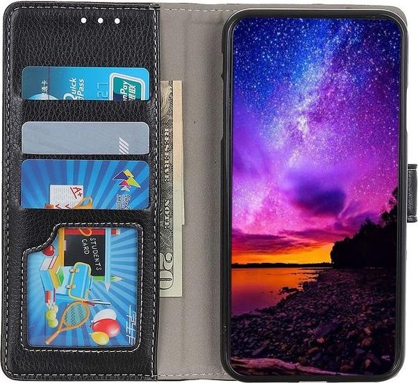 Produktbild MU Classic Litchi Leder Bookcover II Series (Honor 20 Lite)