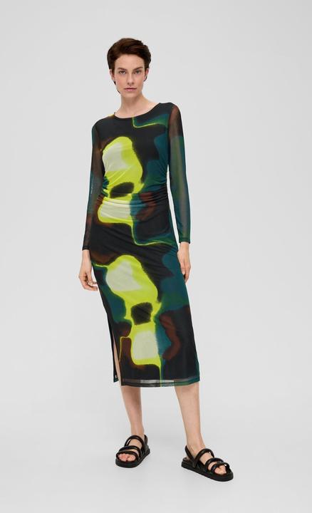 Actual product image s.Oliver Kleid Maxikleid aus Mesh (36)