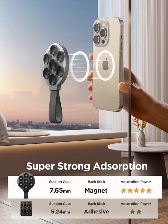 Produktbild Joyroom Telefonhalter mit Saugnäpfen