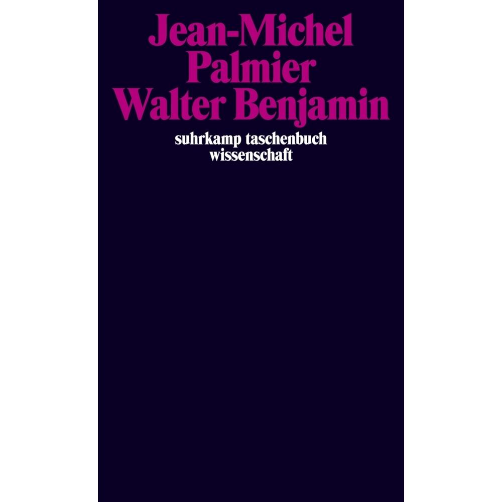 Walter Benjamin, Fachbücher von Jean-Michel Palmier