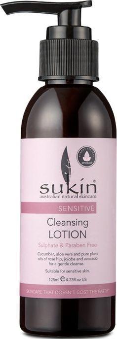 Produktbild Sukin SENSITIVE Cleansing milk for the face sensitive skin 125ml (125 ml)