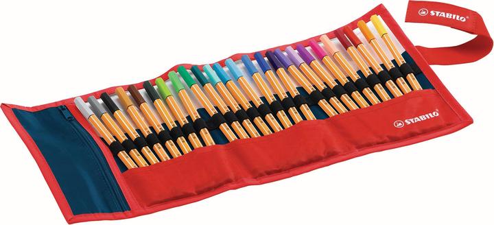Produktbild STABILO point 88 Fineliner (Mehrfarbig, 25 x)