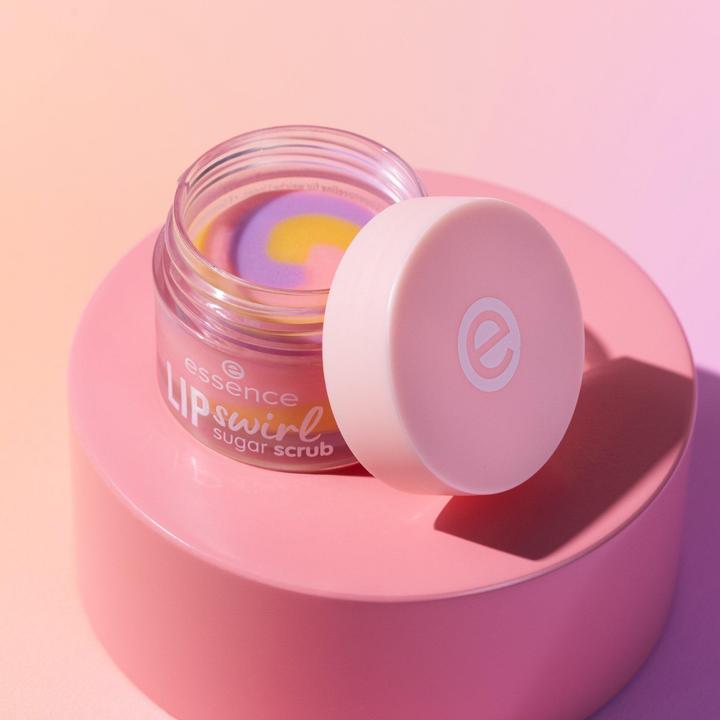Produktbild essence LIP swirl sugar scrub (Lip Scrub, 11 ml)