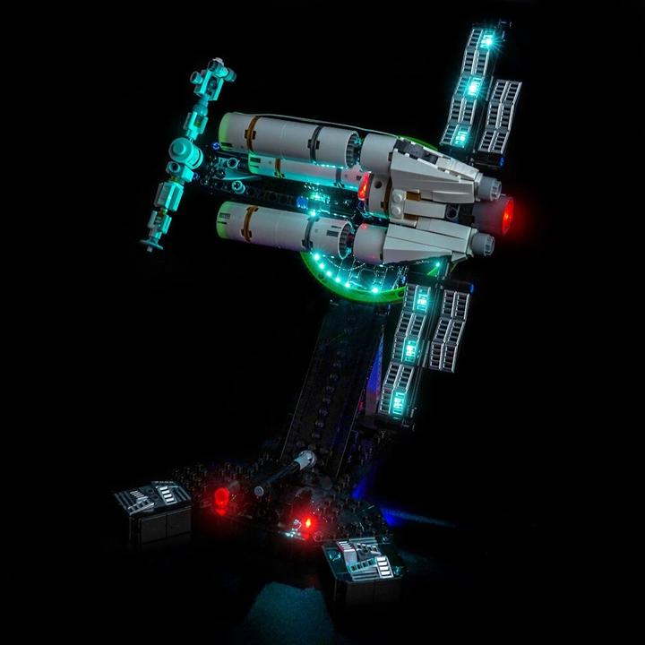 Actual product image BrickBling LED lighting set for LEGO 11389 The Astronaut, Project Hail Mary with remote control