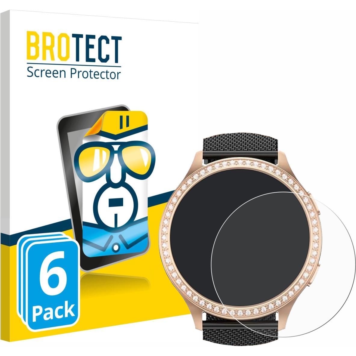 BROTECT Schutzfolie Displayschutz Displayschutzfolie Folie Klar Transparent, Smartwatch Schutzfolie, Transparent