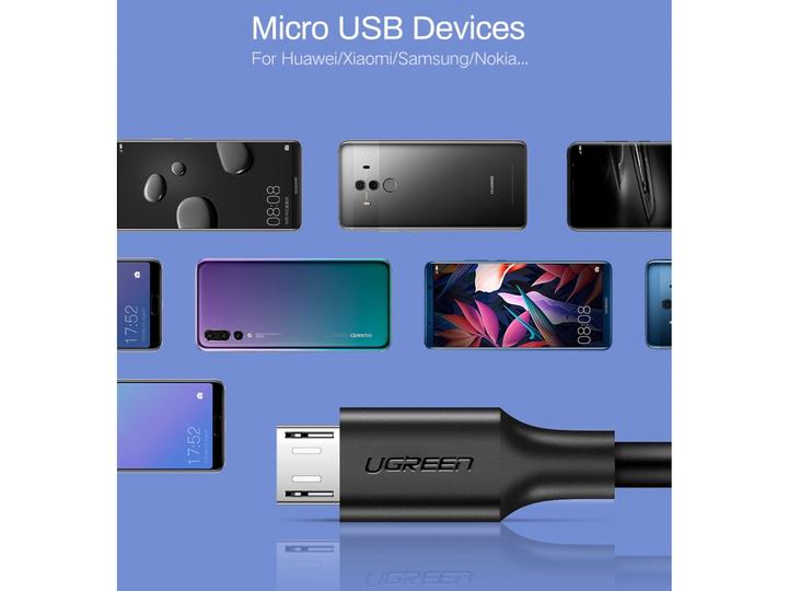 Immagine prodotto Ugreen USB A — Micro USB (1 m, USB 2.0, 18 W)