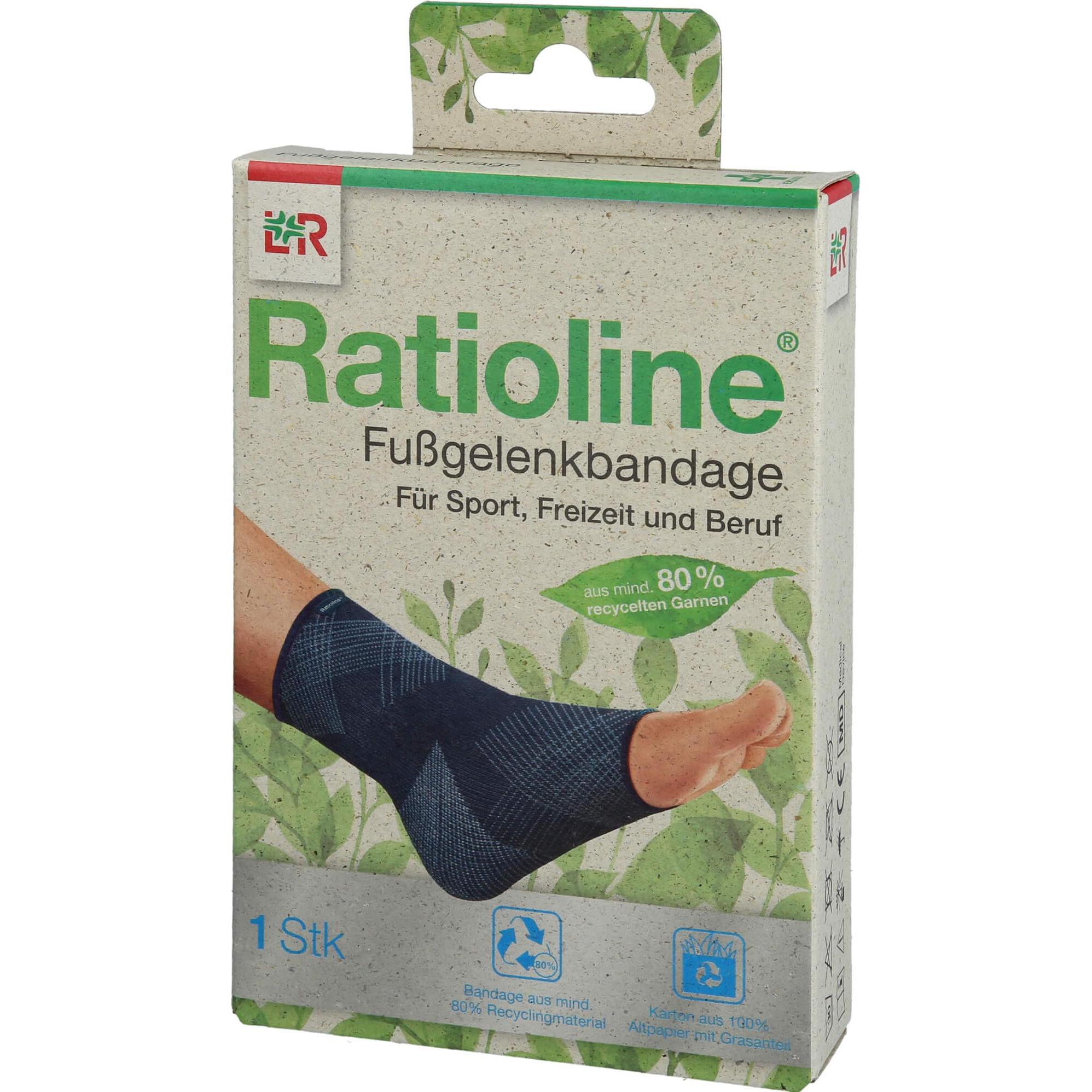 Lohmann & Rauscher, Bandage, Ratioline Fussgelenkban L, 1 St BAN
