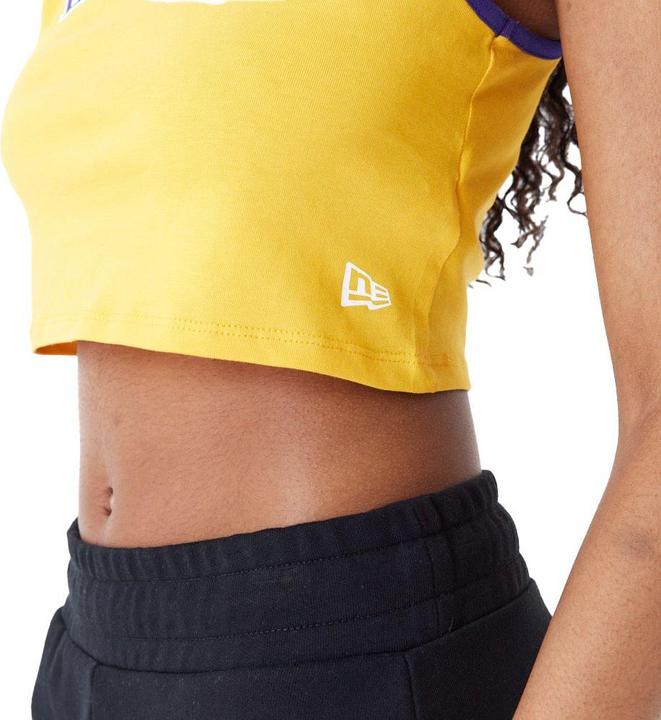 Actual product image New Era Ladies Crop Tank Top Los Angeles Lakers - XL (XL)