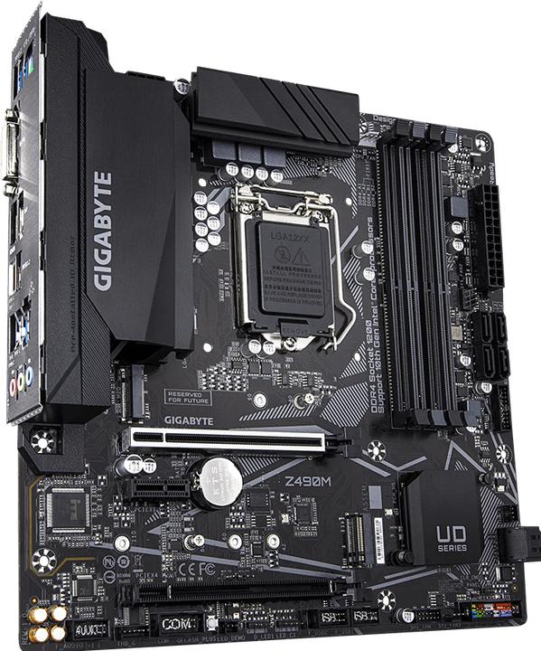 Produktbild Gigabyte Z490m (LGA 1200, Intel Z490, mATX)
