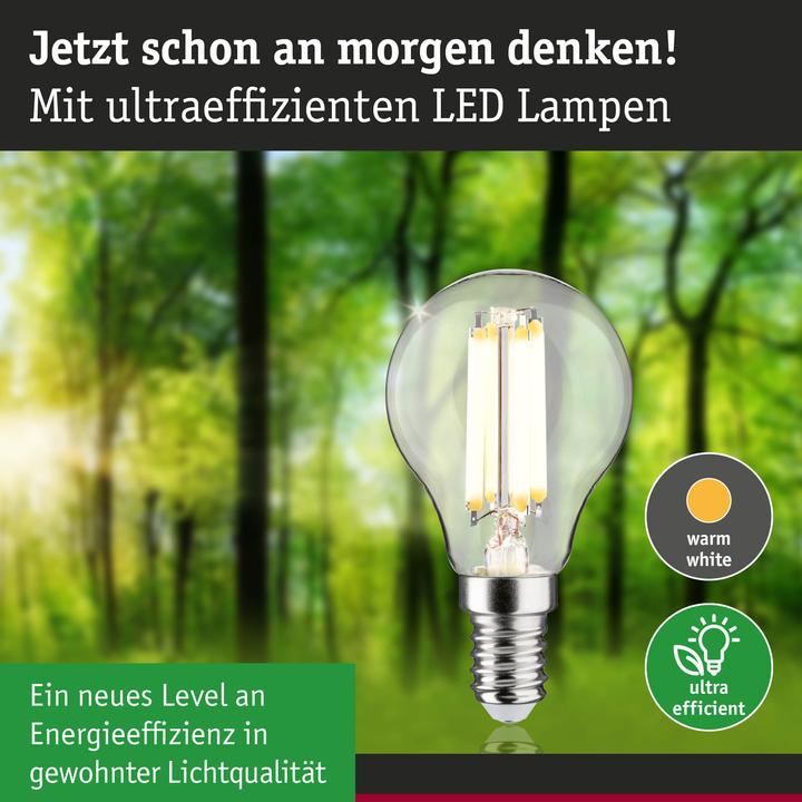 Produktbild Paulmann Tropfen Eco-Line Filament (E14, 2.50 W, 525 lm, 1 x, A)