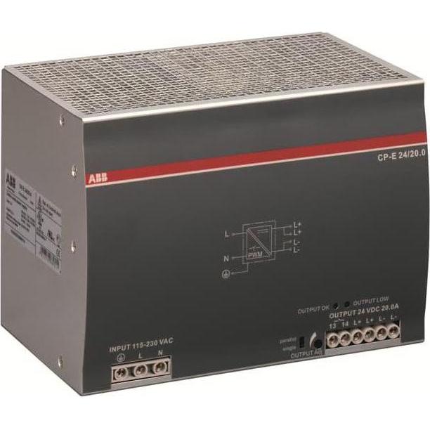 ABB, Verteilerschrank Zubehör, Schaltnetzteil Serie CP-E 24VDC 20A
