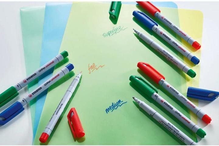Actual product image STABILO OHPen universal foil pen water-soluble (Black, 1 mm, 1 x)