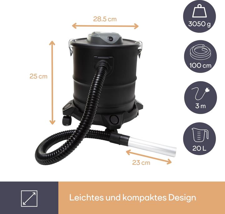 Image du produit Perel Aspirateur à cendres (Aspirateur de cendres)