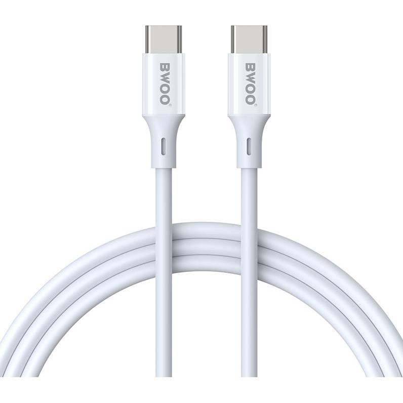 Bwoo 60W USB-C to USB-C cable, TPE + ABS 2 m (2 m), USB Kabel
