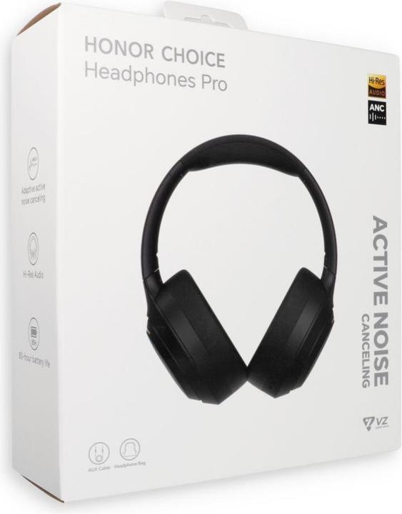 Actual product image Honor Dock station Wireless headphones Choice black (80 h, Cable, Wireless)