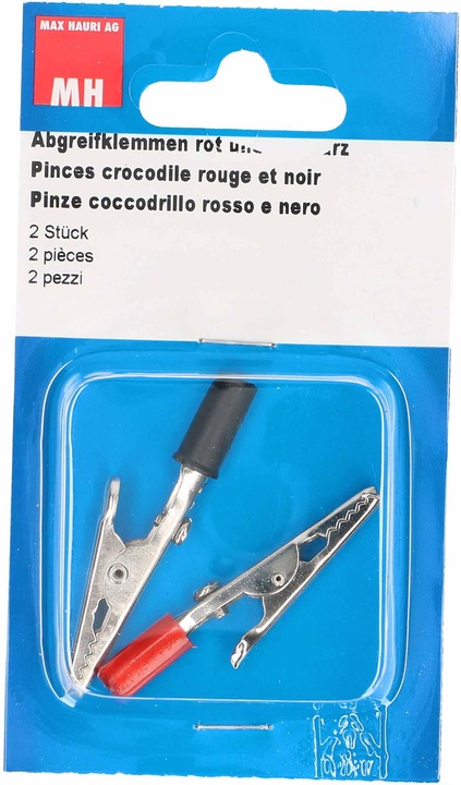 Produktbild Max Hauri Abgreifklemmen assortiert (Klemme)