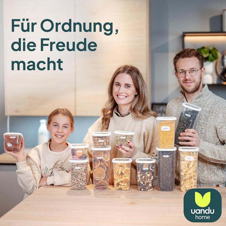 Produktbild Uandu 12er-Set Vorratsdosen
