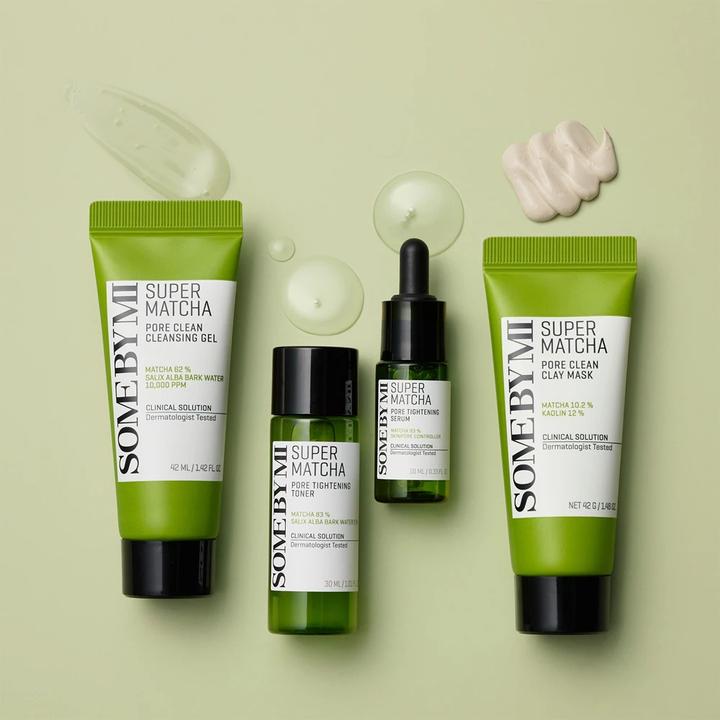 Actual product image Some By Mi Super Matcha Pore Care (Facial care set)