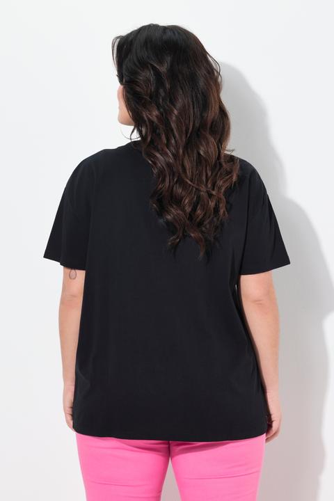 Produktbild Angel of Style T-Shirt, Boxy Fit, Knotenfransen (48)