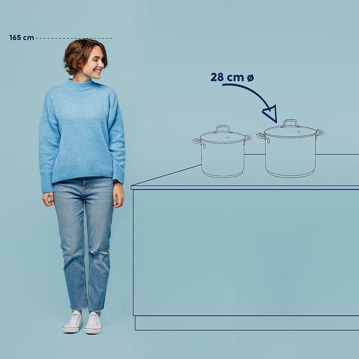 Produktbild Kela Flavoria (Kochtopf, Edelstahl, 28 x 21.50 cm)