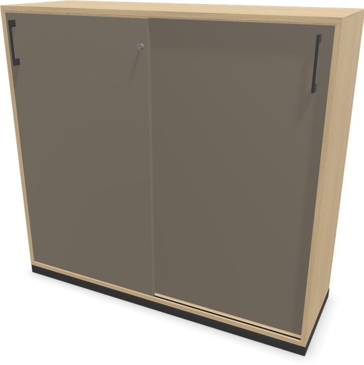 Cubanitgrau, Dunkelgrau, Eichendekor gebleicht