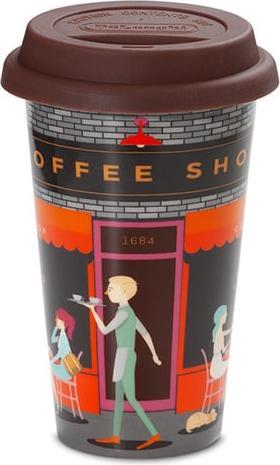 De'Longhi Thermalmug Blu Coffee Shop DLSC066 Double-Walled Thermos Bottle (0.30 l)