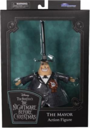 Actual product image Diamond Select Toys Action figure Nightmare Before Christmas S1 Mayor