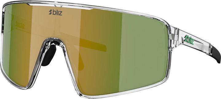 Brown W Green Multi, Transparent White