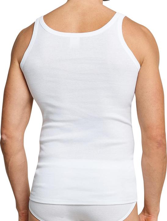 Image du produit Schiesser Lot de 4 maillots de corps à fines côtes Cotton Essentials (M)