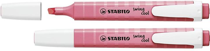Actual product image STABILO Highlighter - swing cool Pastel - pack of 10 - cherry blossom pink (Cherry Blossom Pink, 4 mm, 10 x)