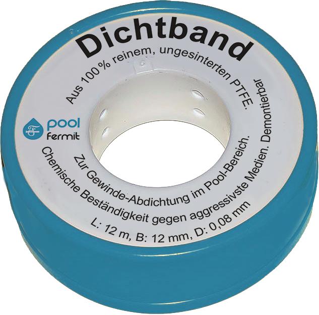 Fermit PTFE thread sealing tape pool 12 m
