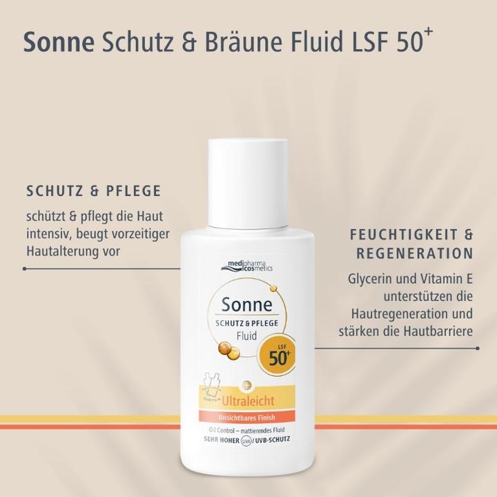 Produktbild Dr. Theiss SONNE SCHU+PFL FLUI LSF50+ (Sonnencreme, SPF 50+, 50 ml)