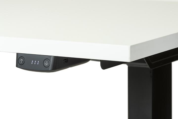 Actual product image Ergowork Modest II Electric Desk Frame, White