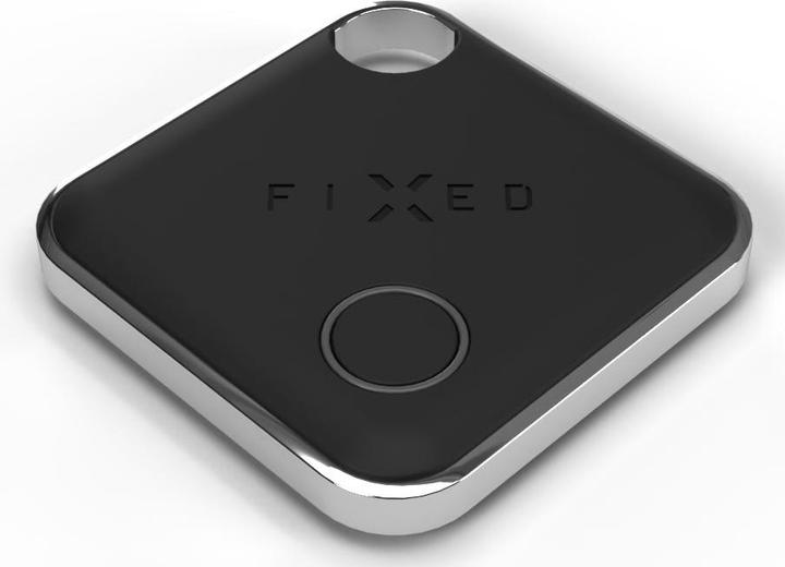 Actual product image Fixed Tag with Find My support, Black (iOS)