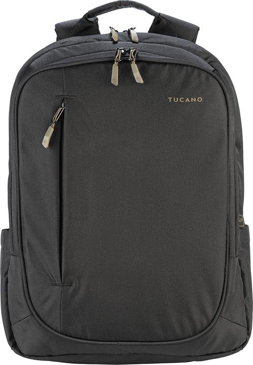 Tucano Bizip AGS -tietokonereppu 17" kannettavalle tietokoneelle, musta